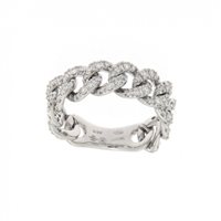 Ring Mirco Visconti Woman in White Gold Diamante 0.89 Ct Z709/20-15 - Z709/20-15